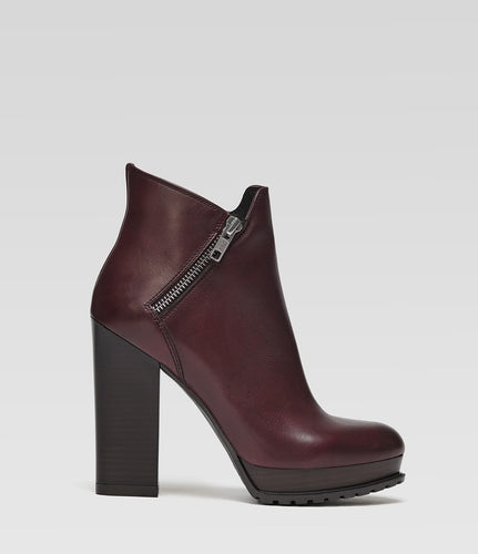Bordeaux Plateau Stiefelette Emma urban