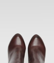 Bordeaux Plateau Stiefelette Emma klassisch