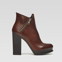 Plateau Stiefelette Emma braun