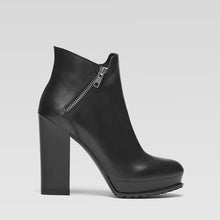 Plateau Stiefelette Emma schwarz