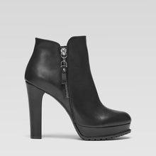 Plateau Stiefelette Zoe schwarz