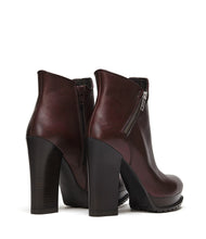 Plateau Stiefelette Emma bordeaux