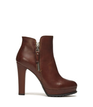 Plateau Stiefelette Zoe braun