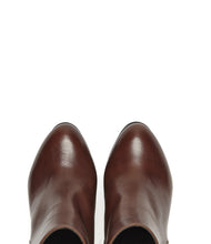 Plateau Stiefelette Zoe braun
