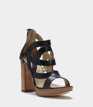 Plateau Sandalette Sienna schwarz