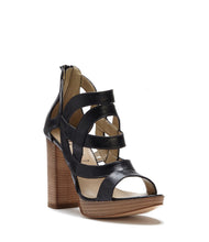 Plateau Sandalette Sienna schwarz