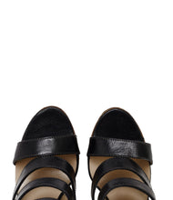 Plateau Sandalette Sienna schwarz