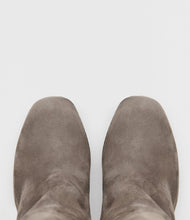 plateaustiefel grey taupe top