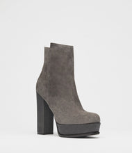 plateaustiefeletten taupe front