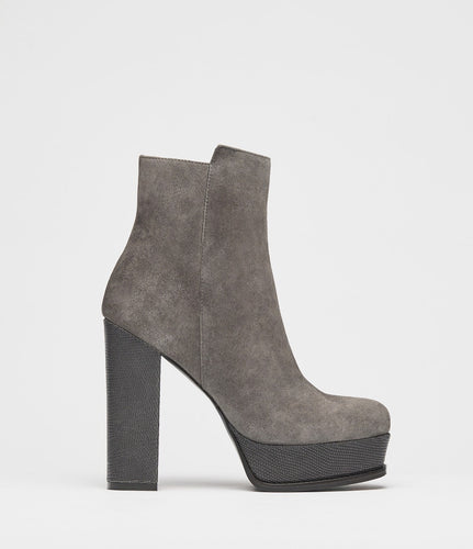 plateaustiefeletten taupe side