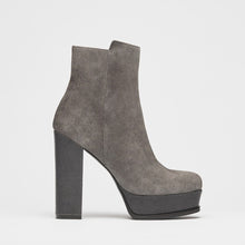Plateaustiefeletten Tara taupe