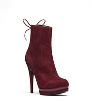 Plateaustiefeletten Edita bordeaux