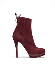Plateaustiefeletten Edita bordeaux