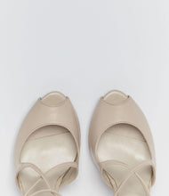riemchen peeptoes abendschuhe fashion style beige