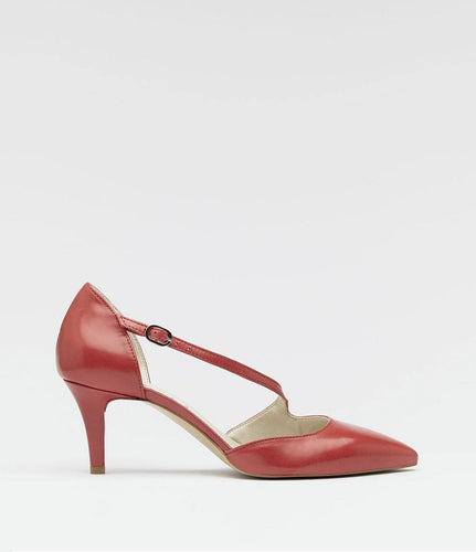riemchen pumps penny absatz rot
