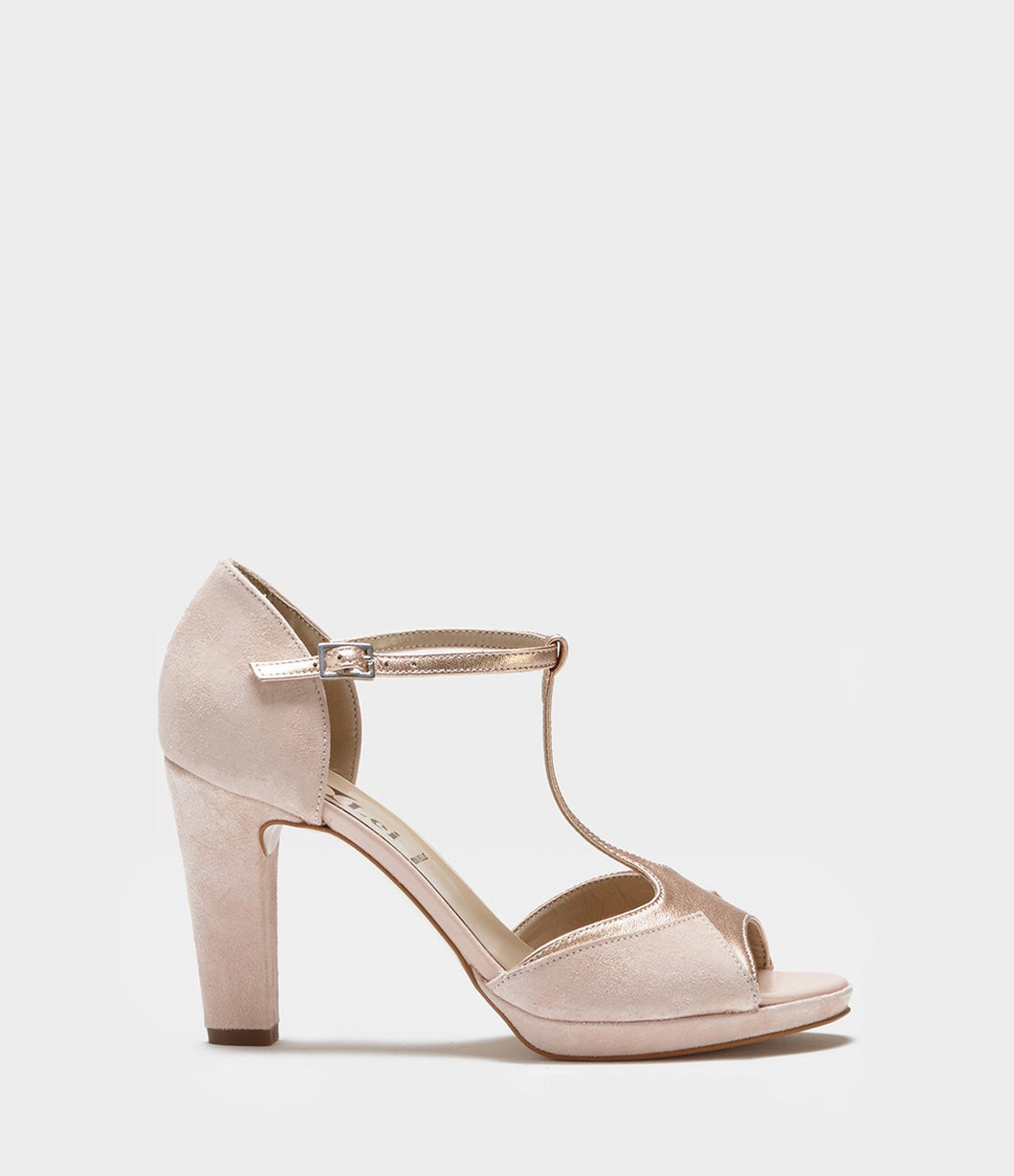 Riemchen Sandaletten Aurora rosé