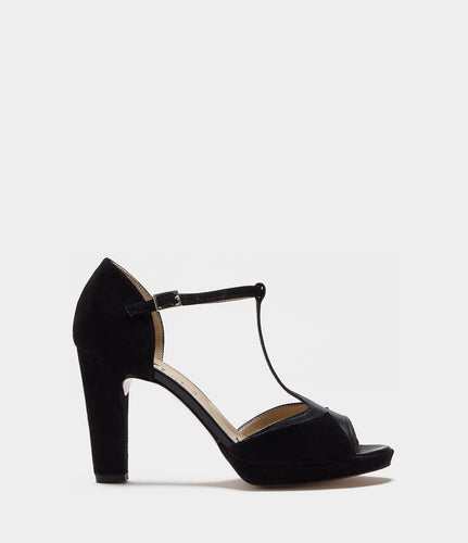 Riemchen Sandaletten Aurora schwarz