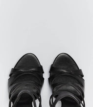 riemchensandaletten damen schnürsenkel schwarz