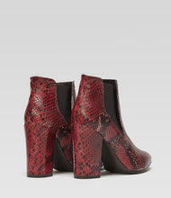 spitze Stiefelette Adriana rot
