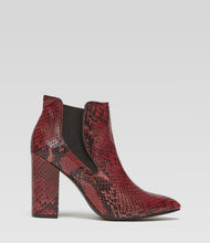 spitze Stiefelette Adriana rot