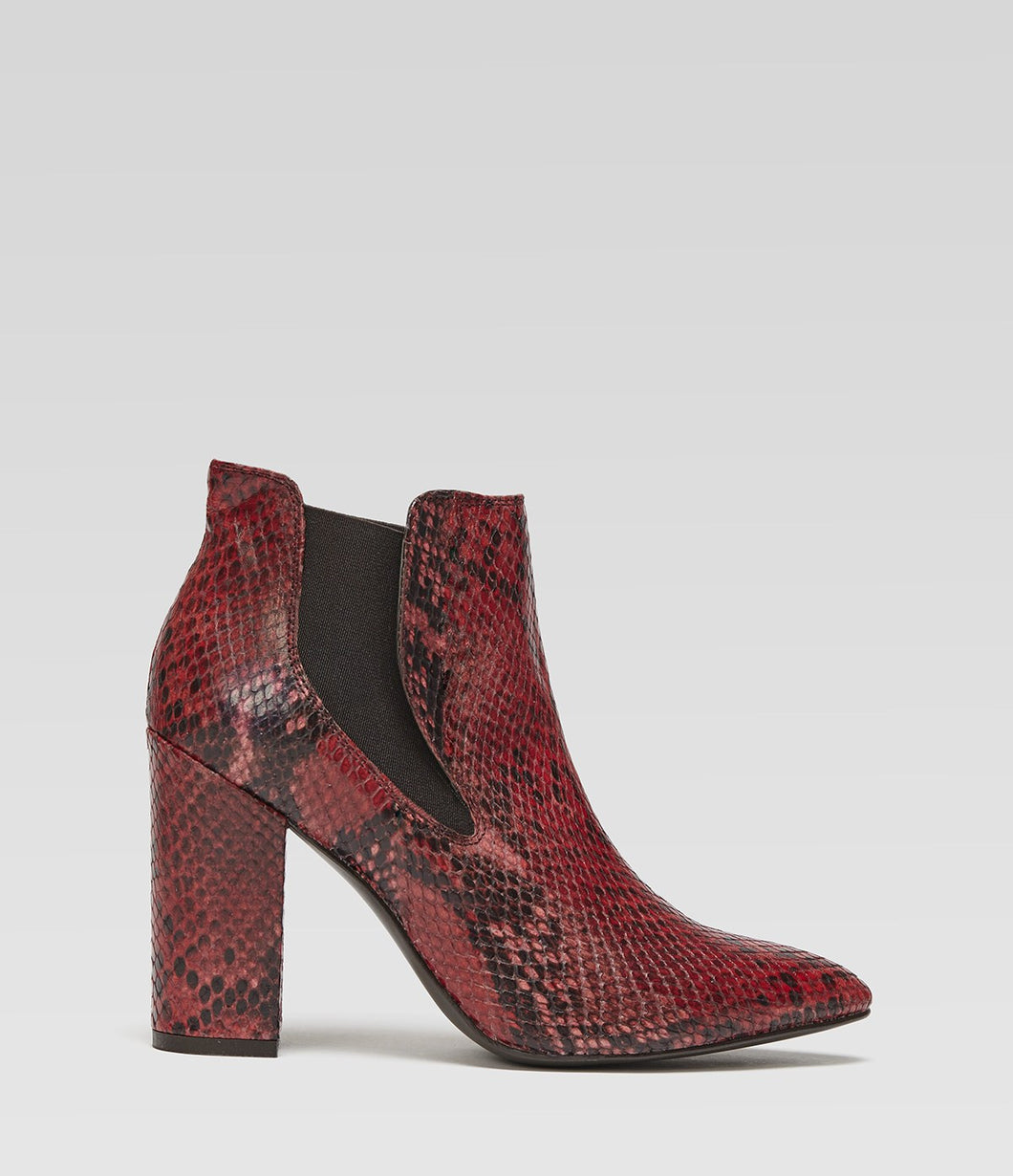 spitze Stiefelette Adriana rot