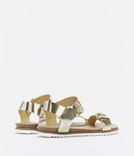 sandale sommer riemchen gold