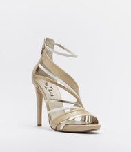 schicke schuhe damen sandale absatz beige