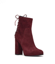 Schnürstiefeletten Fiona bordeaux