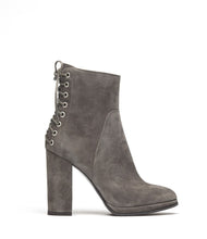Schnürstiefeletten Fiona grey taupe