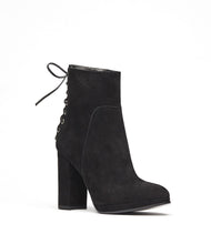 Schnürstiefeletten Fiona schwarz