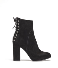 Schnürstiefeletten Fiona schwarz