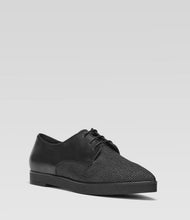 Schwarzer Schnürschuh Alex modern