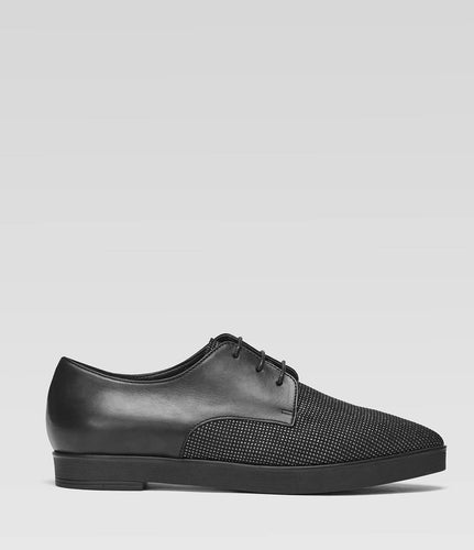 Schwarzer Schnürschuh Alex elegant