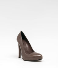 schuhe dame schön absatz taupe