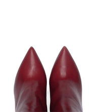 Spitze Stiefelette Elena rot