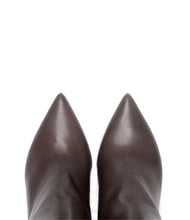Spitze Stiefelette Elena taupe