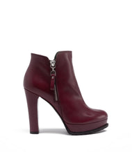 Plateau Stiefelette Zoe bordeaux