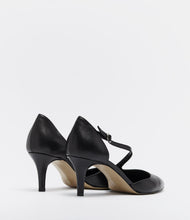 schuhe kleinem absatz bequem schwarz