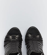 sommerschuhe damen trend riemchen schwarz