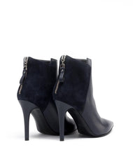 Spitze Stiefelette Elena blau