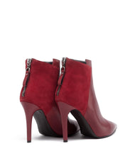 Spitze Stiefelette Elena rot