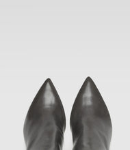 Graue Spitze Stiefelette Marta modern