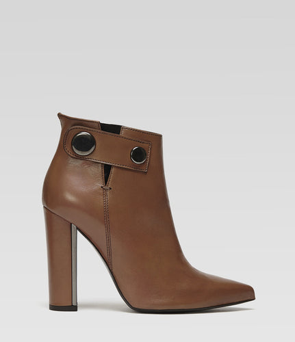 Braune Spitze Stiefelette Marta urban