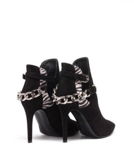 Riemchen Stiefelette Zehra schwarz