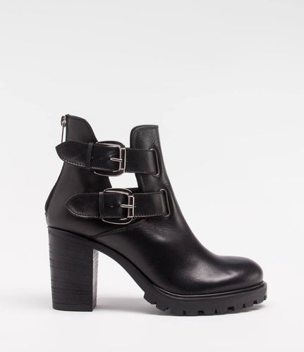 stiefel damen absatz schön schwarz
