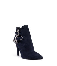Riemchen Stiefelette Zehra blau