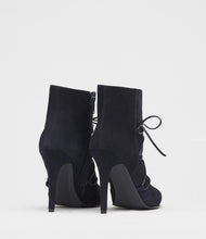 stiletto stiefeletten dunkelblau back