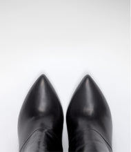 western stiefel blockabsatz schwarz