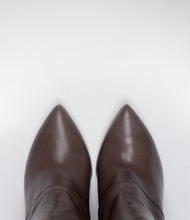 western stiefel blockabsatz taupe